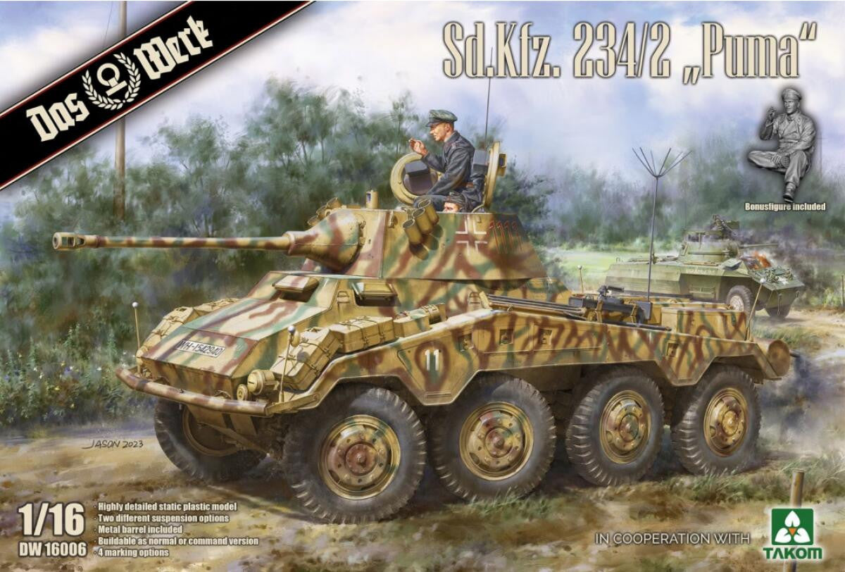 Das Werk 1/16 Sd.Kfz.234/2 Puma 16006